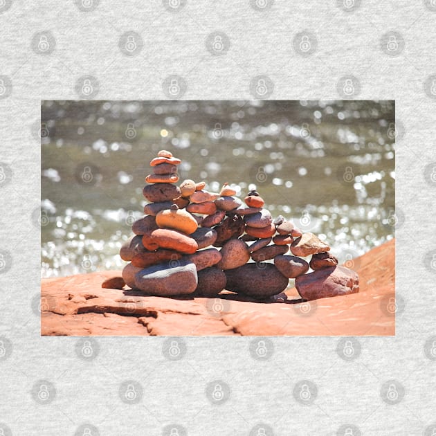 Rock stack in Sedona by croper